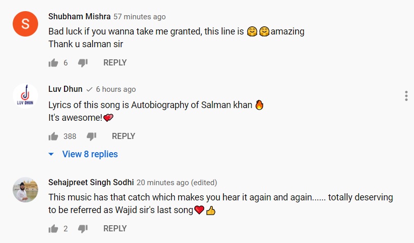 Salman Khan's fans flood YouTube with comments 