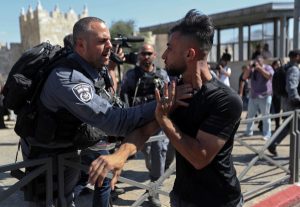 At least 17 Palestinian protestors were arrested by Israeli security forces throughout the day (Image source: PTI)