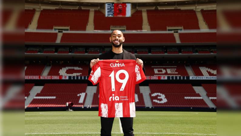 Atletico Signs Brazilian Forward Matheus Cunha From Hertha News9 Live