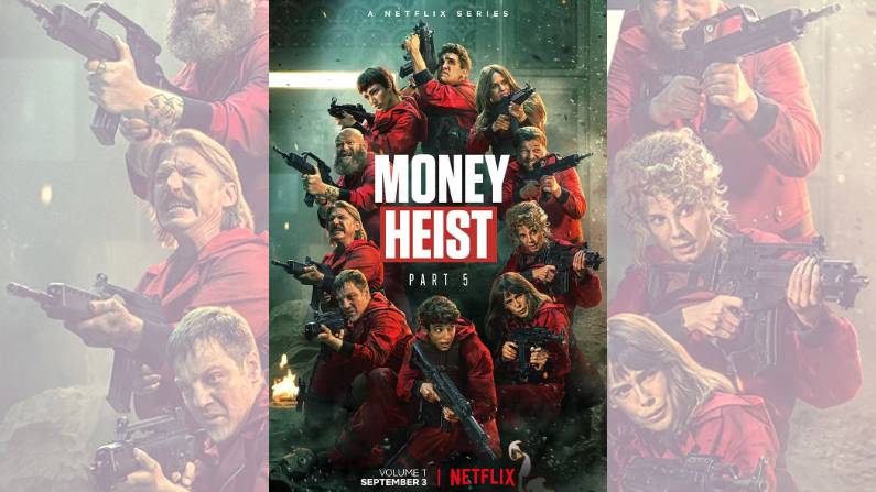 Money Heist S5 Vol1 Poster